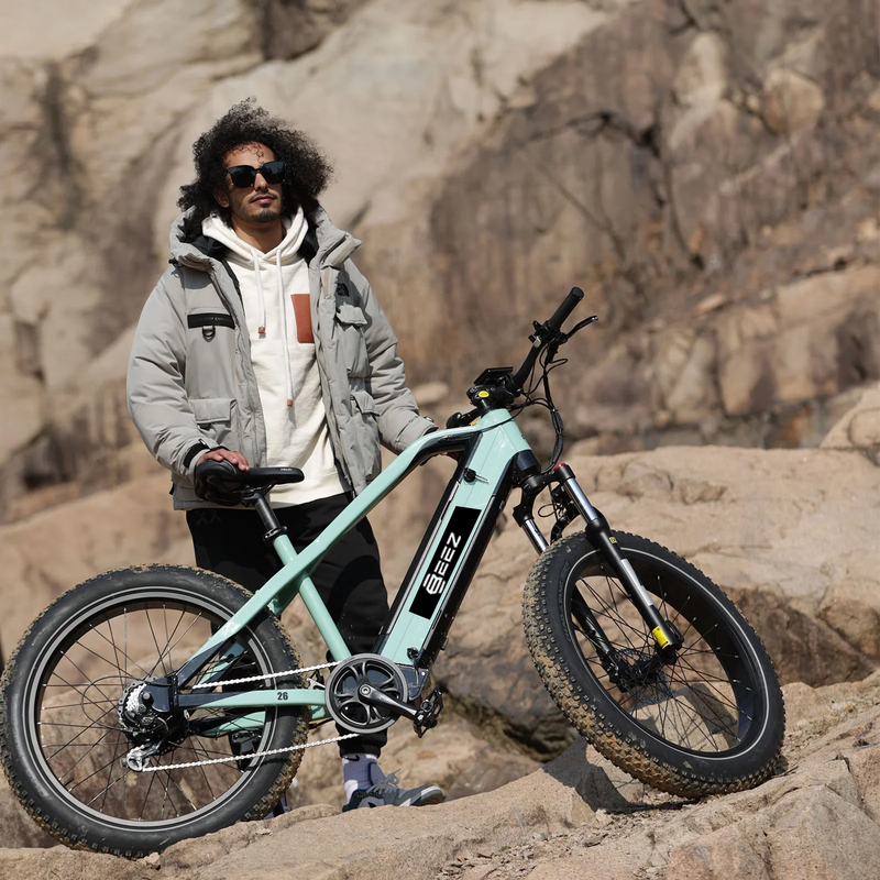 Osmia 26 Inch DUAL-BATTERY Fat Tire Electric Bike